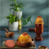 Mofongo de Salami con toppings de Salami