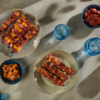 Pinchos de Salami - Con plátano Maduro